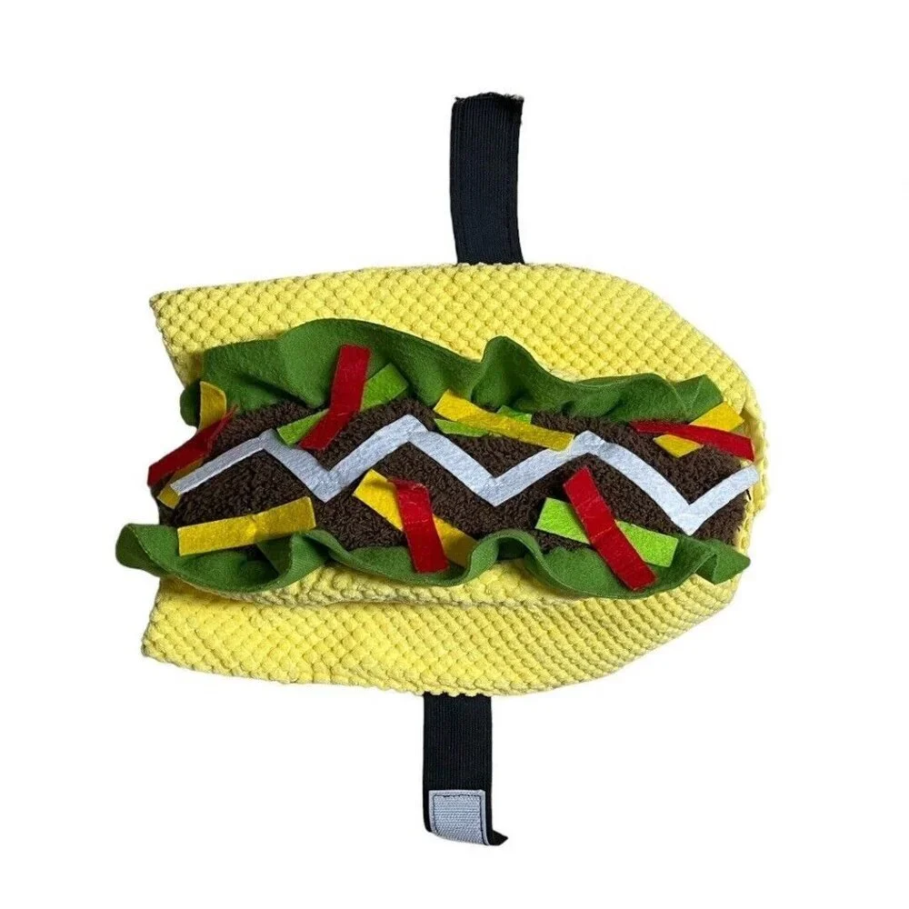 Yellow Taco Halloween Dog Costume‎ Chihuahua Taco Tuesday
